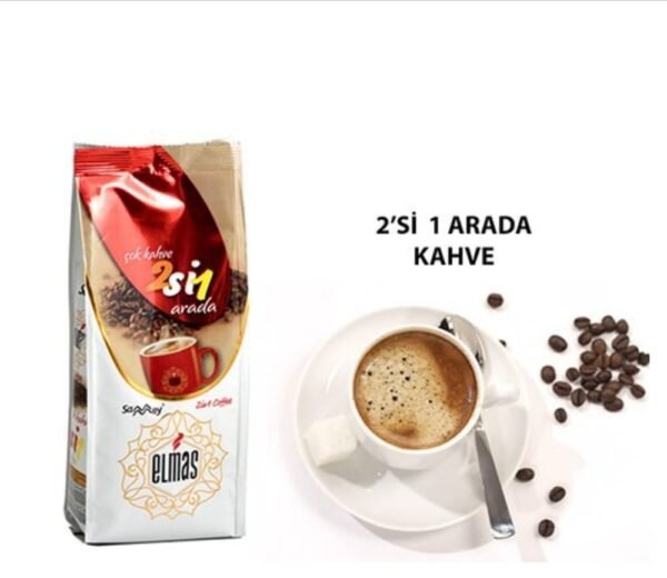 2 si 1 arada Kahve, Elmas