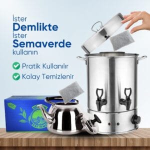 Süzer Çay Time Demlik Poşet Çay - Semaver veya Çay Demliği için